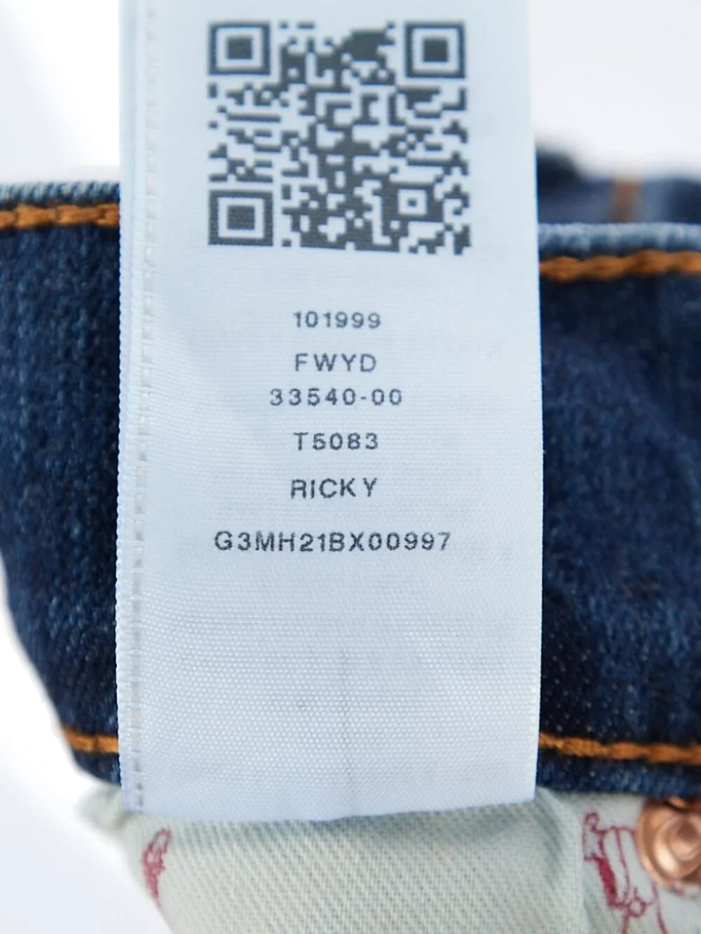 True Religion Ricky Relaxed Straight Jeans Men's 34